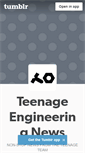 Mobile Screenshot of now.teenageengineering.com